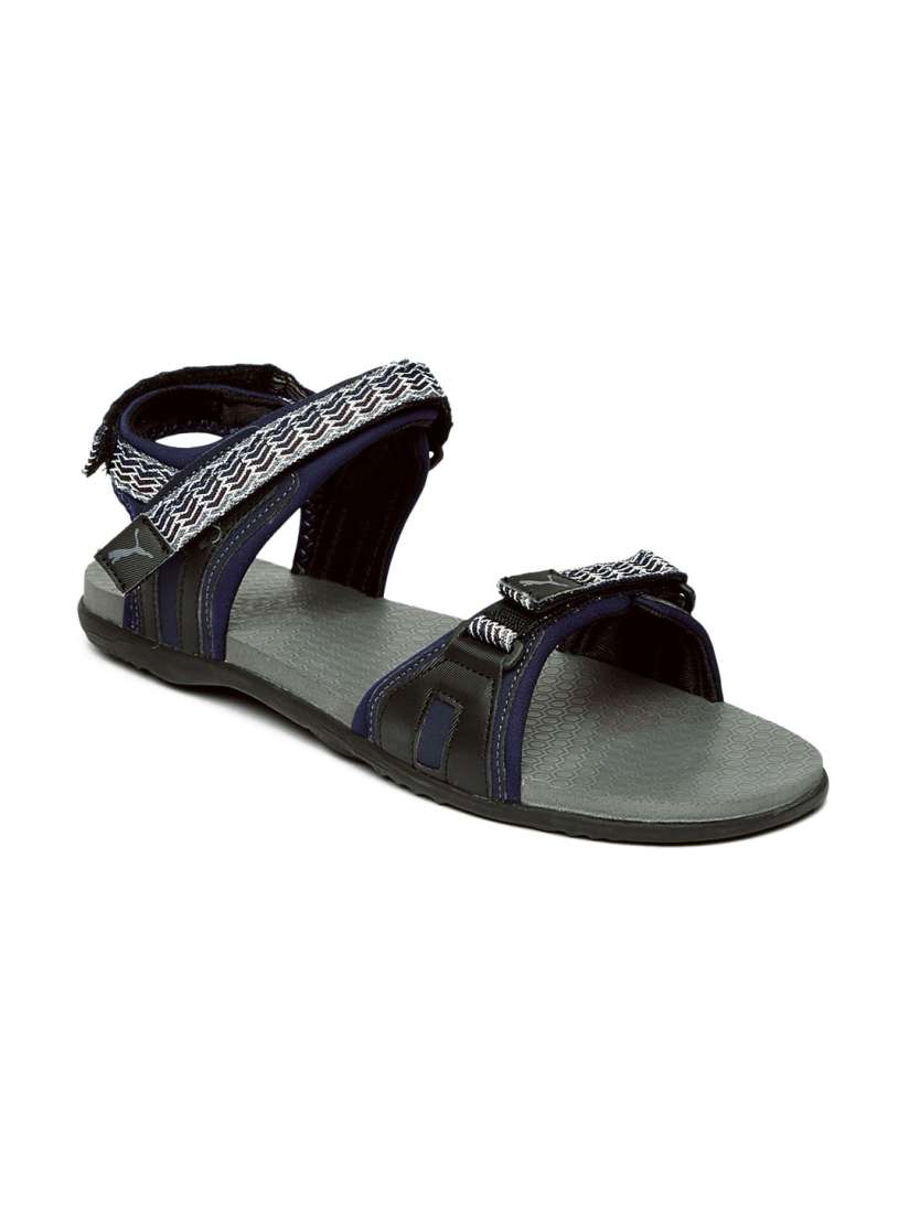 Buy PUMA Men Grey Navy Zoom DP Sports Sandals Sandals for Men 1266718 Myntra