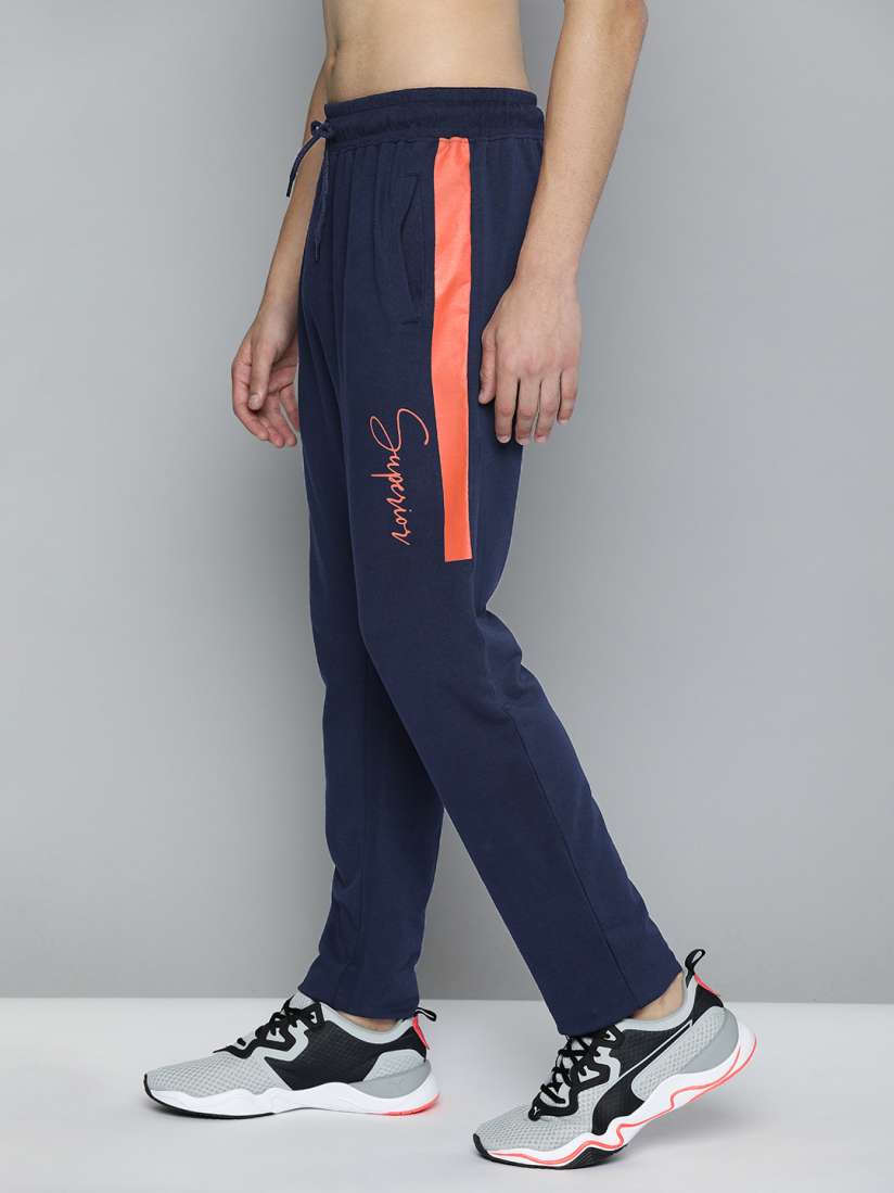 Grey and orange track pants deals