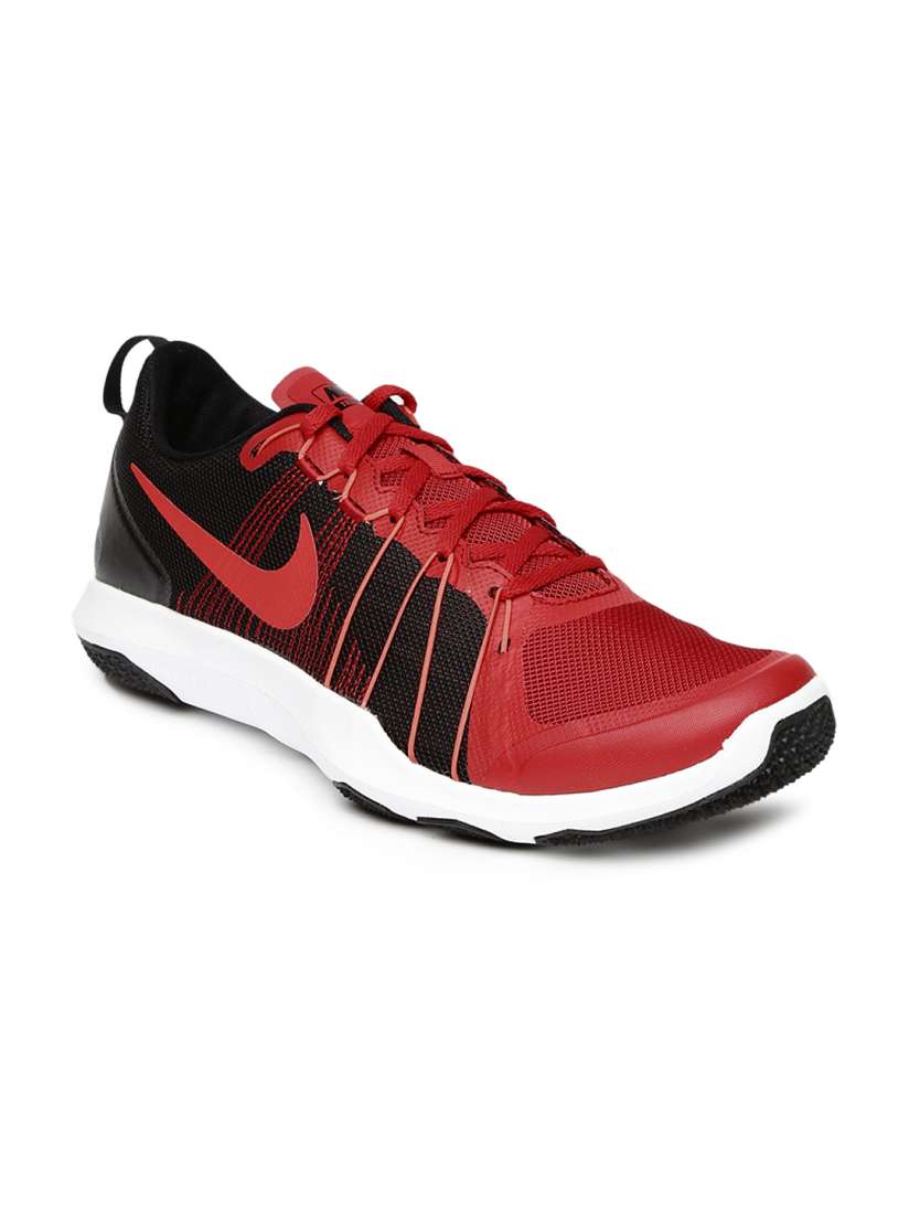 Buy Nike Men Red Black Flex Train Aver Training Shoes Sports Shoes for Men 1267330 Myntra