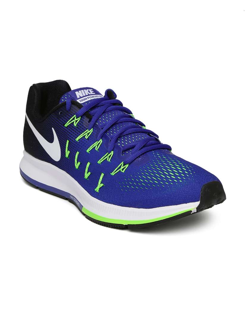 Buy Nike Men Blue Air Zoom Pegasus 33 Running Shoes Sports Shoes for Men 1267372 Myntra