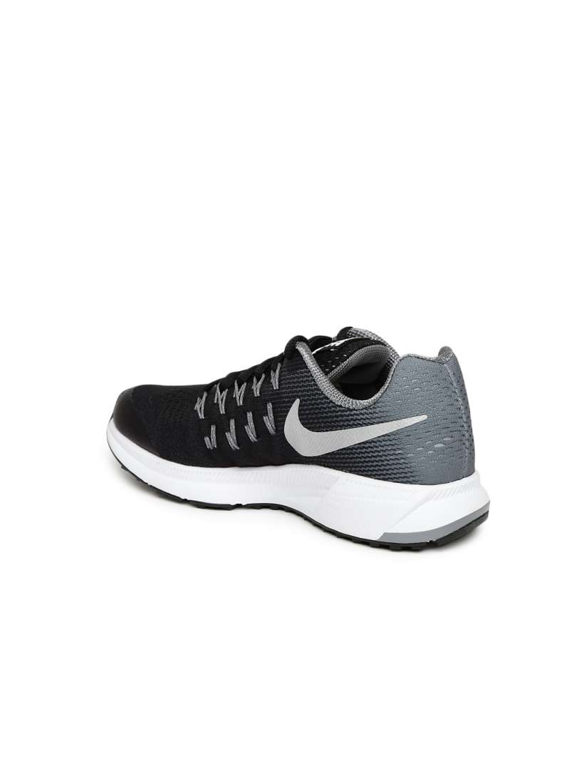 Buy Nike Boys Black Air Zoom Pegasus 33 GS Running Shoes Sports Shoes for Boys 1267379 Myntra