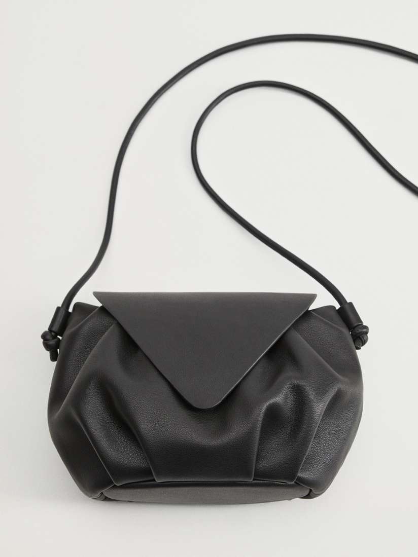 Buy MANGO Black Solid Sling Bag Handbags for Women 12676474 Myntra