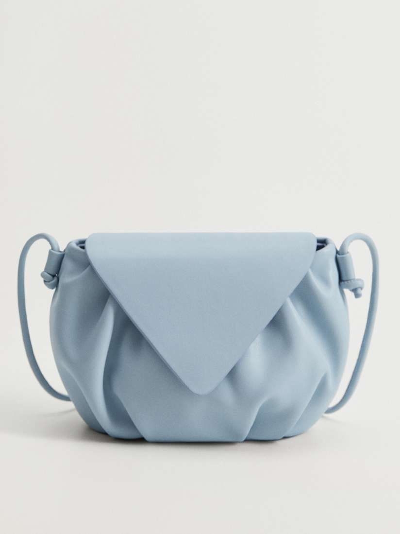 Buy MANGO Blue Solid Sling Bag Handbags for Women 12676880 Myntra