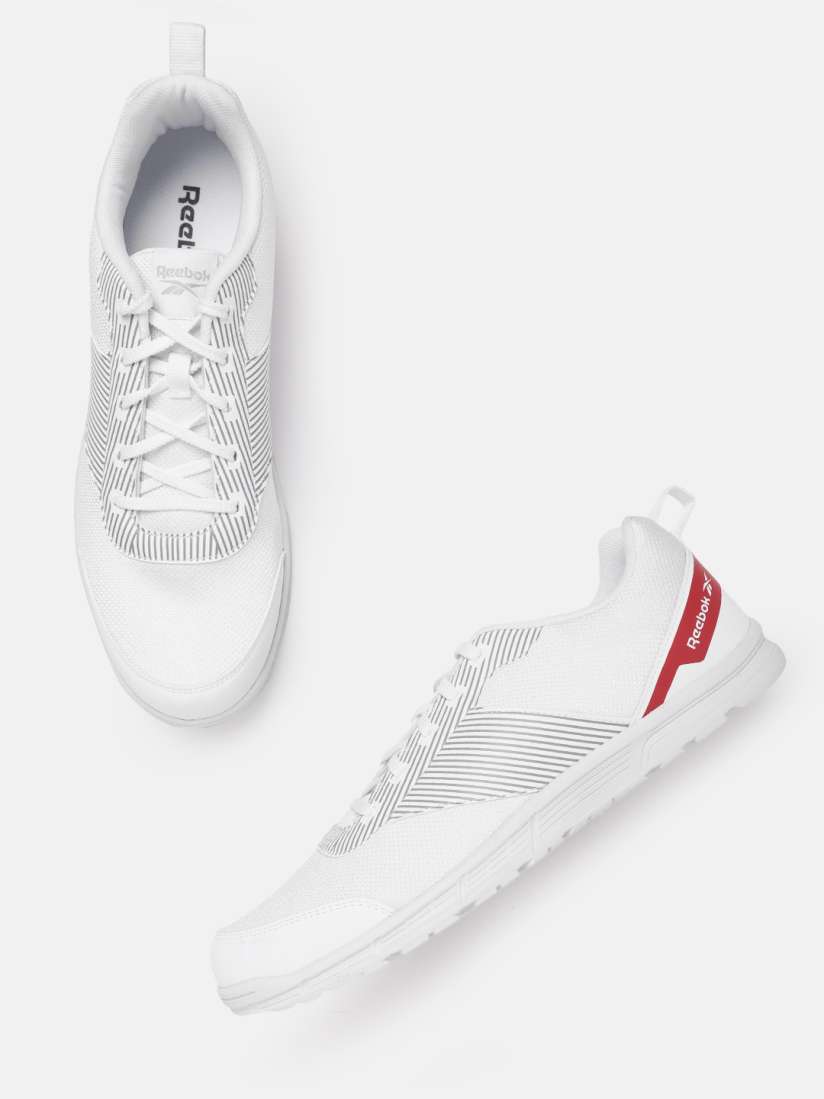 Reebok striped shoes best sale