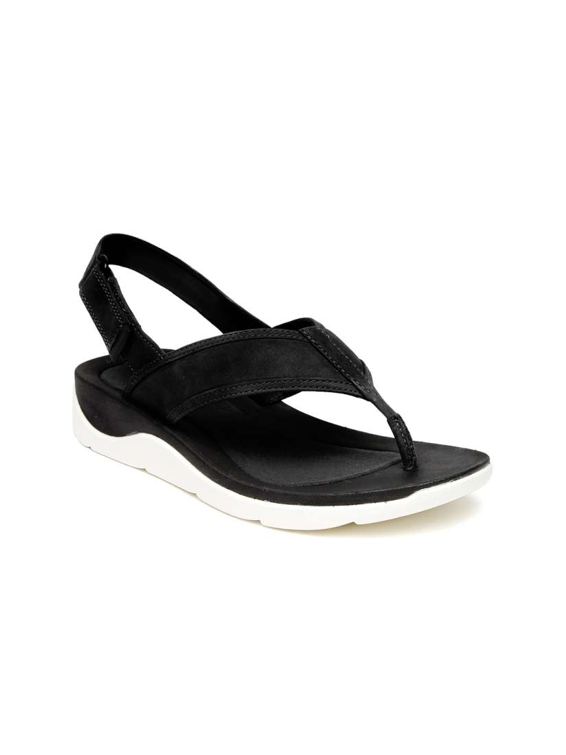 Buy Clarks Women Black Suede Flats Flats for Women Myntra