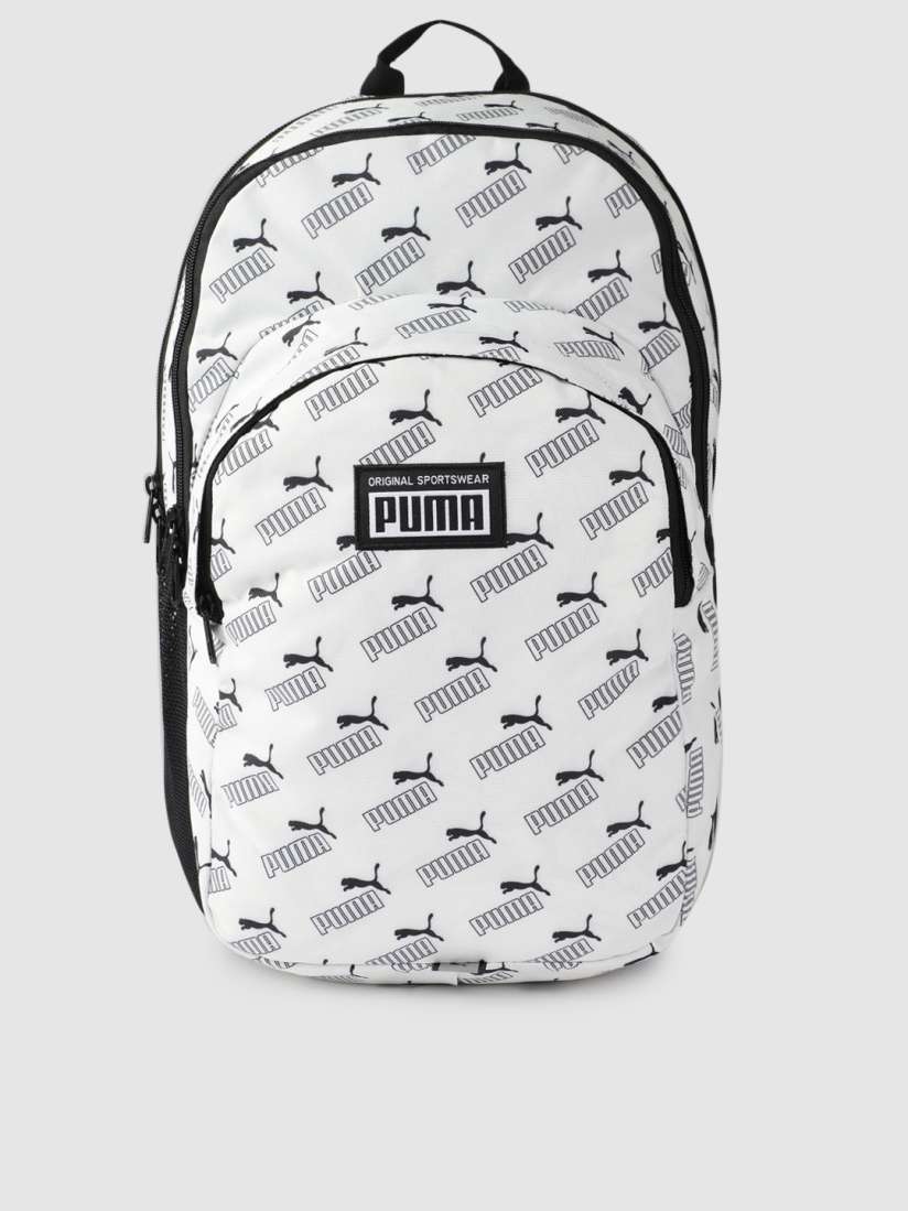Buy Puma Unisex White Graphic Academy Backpack Backpacks for Unisex 12693726 Myntra