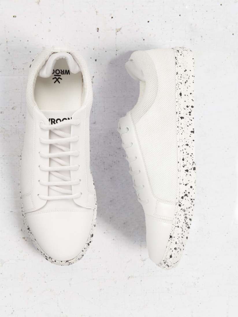 Wrogn white sneakers myntra on sale