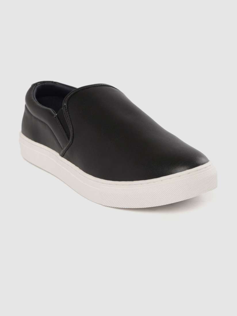 Louis philippe black casual shoes online