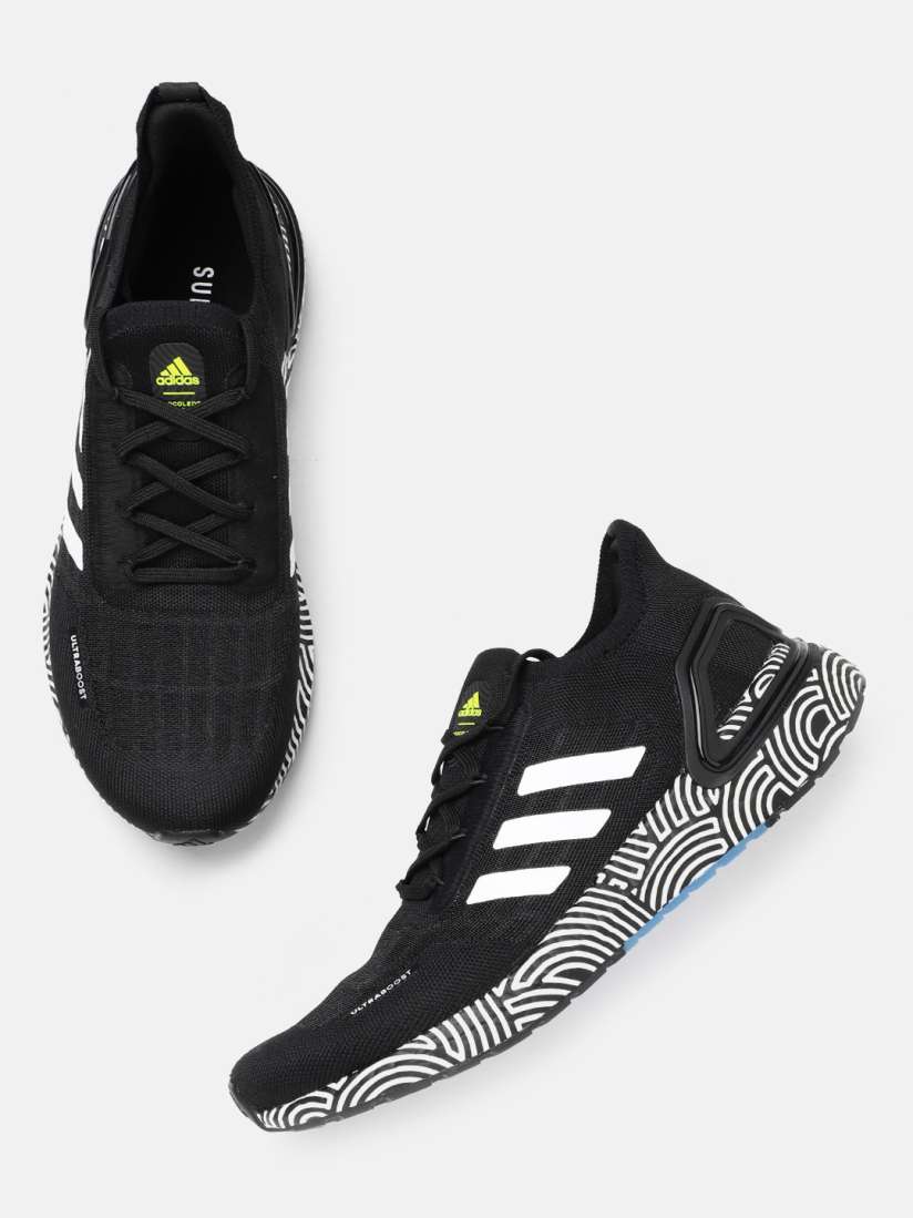 Buy Adidas Men Black Woven Design Ultraboost Summer.Rdy Tokyo Sustainable Running Shoes Sports Shoes for Men 12708826 Myntra