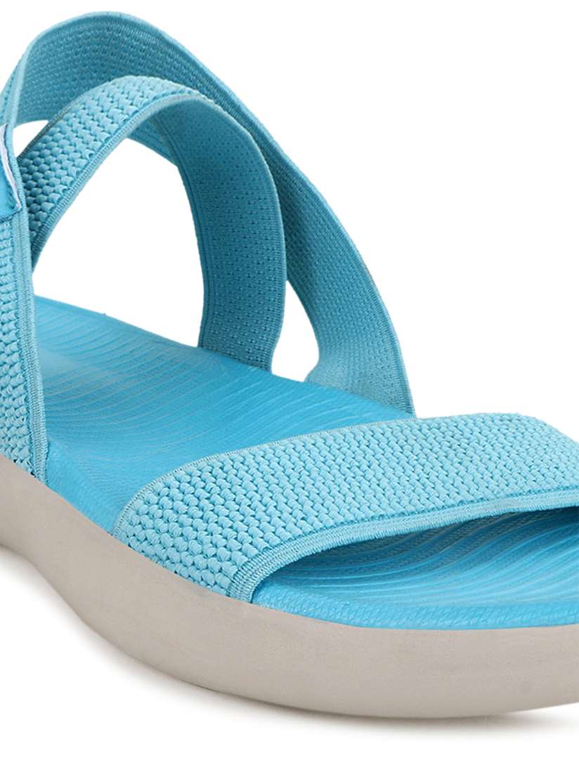 Blue white sandals clearance