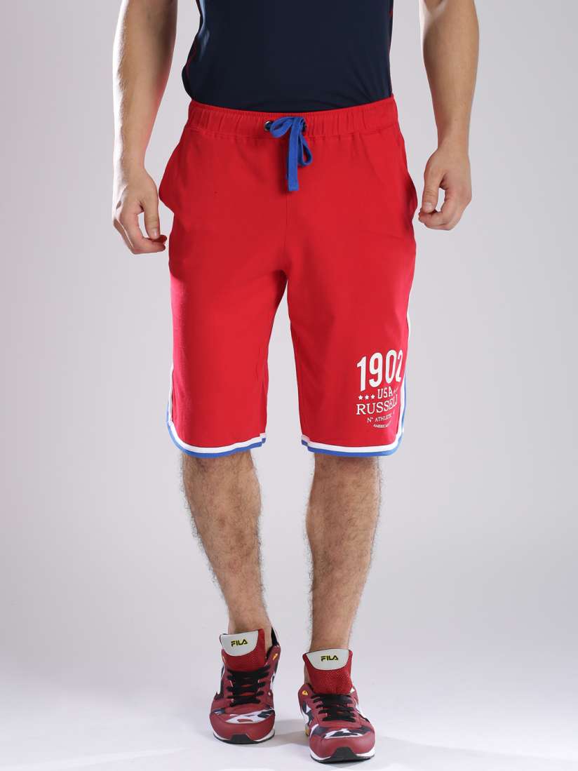 Buy Russell Athletic Red Shorts Shorts for Men 1271341 Myntra