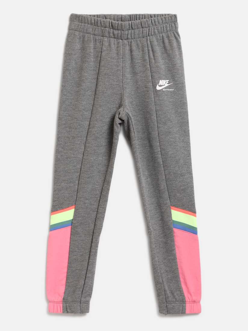 Nike heritage joggers grey online
