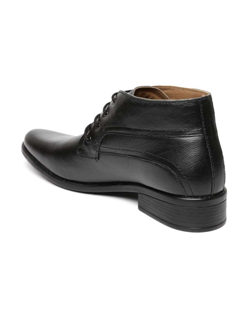 Red chief black derby formal shoes discount
