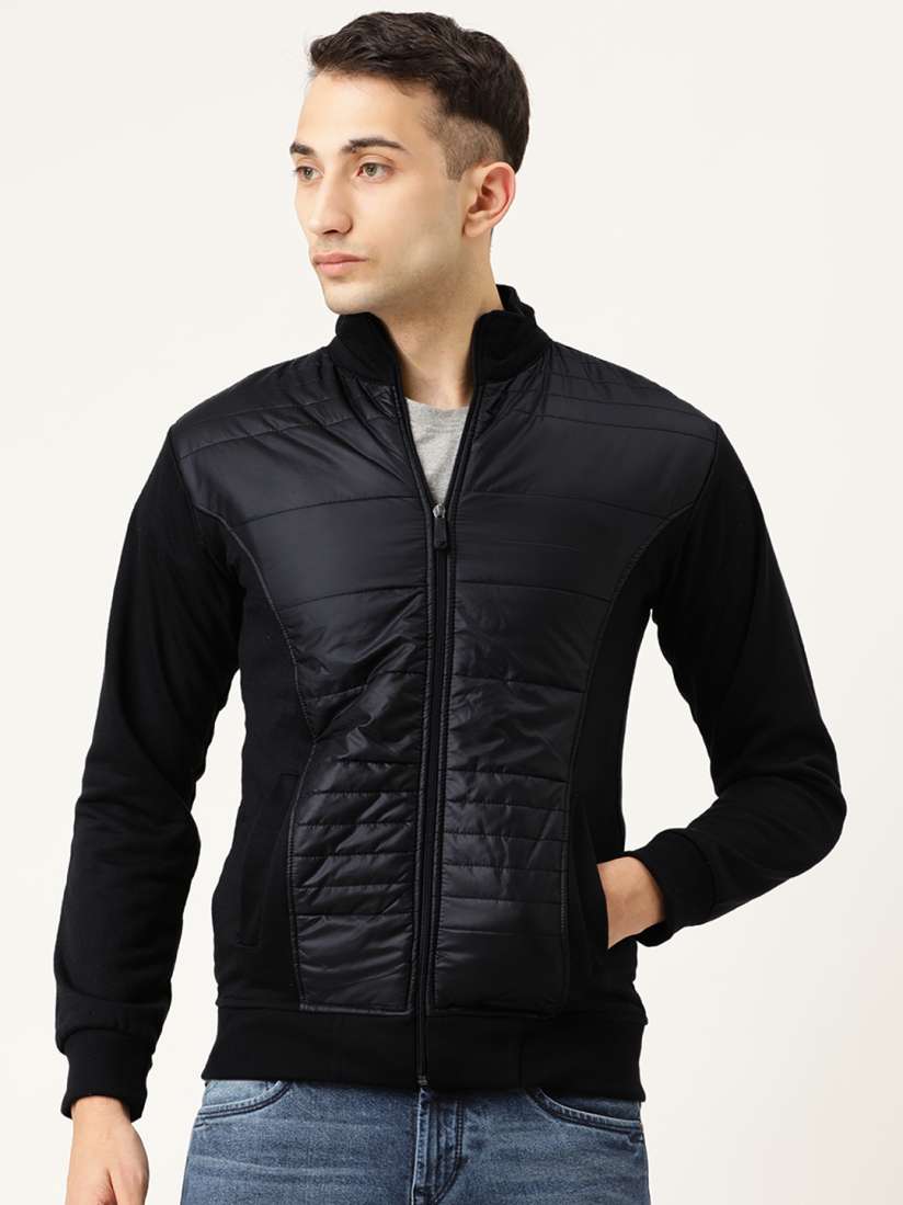 Buy Campus Sutra Men Black Solid Bomber Jacket Jackets for Men 12722080 Myntra