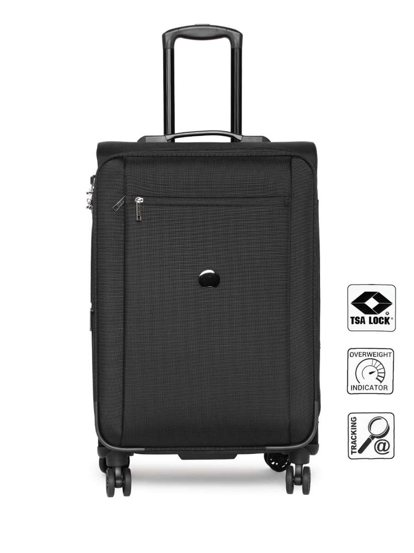 Buy DELSEY Unisex Black Montmartre Pro Medium Trolley Bag Trolley Bag for Unisex 1272652 Myntra
