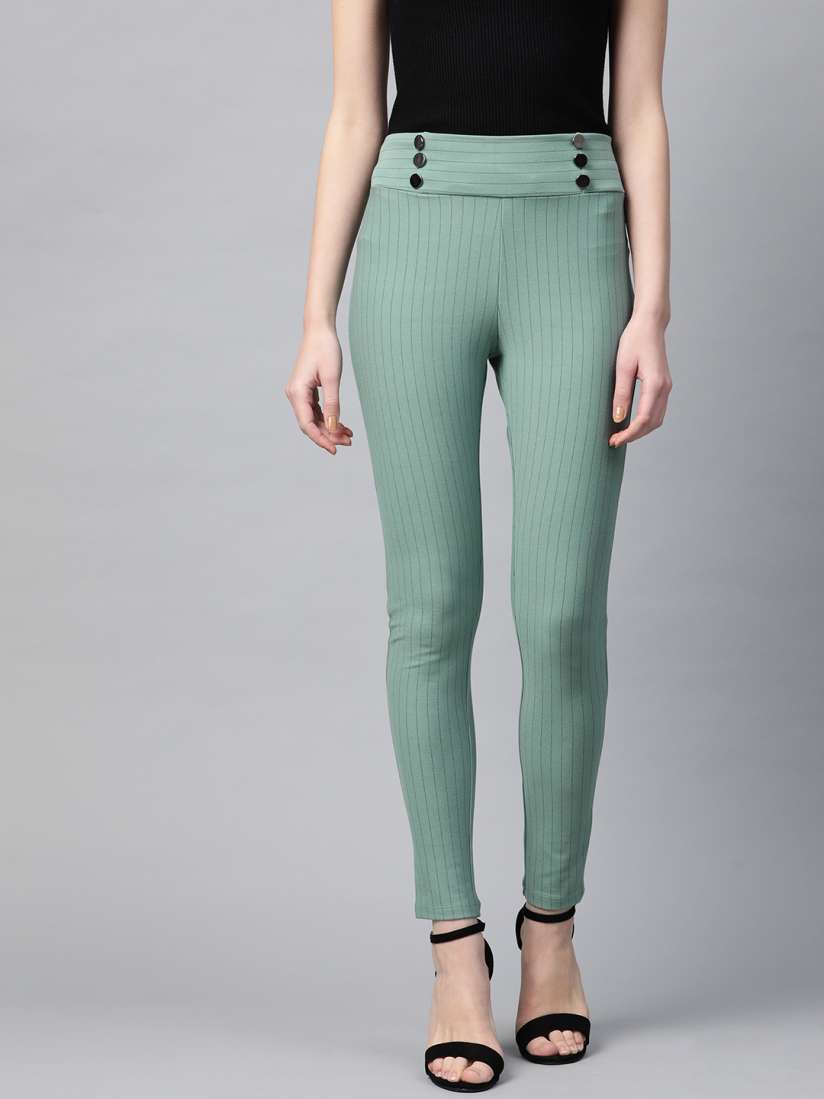 Striped treggings outlet
