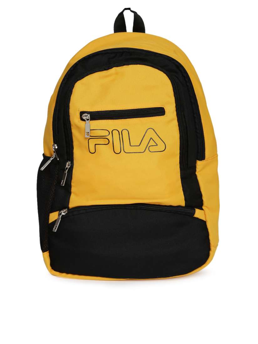 Yellow fila backpack outlet