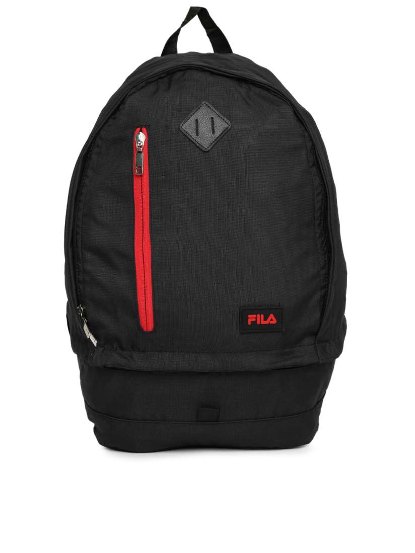 Buy FILA Unisex Black Backpack Backpacks for Unisex 1275335 Myntra