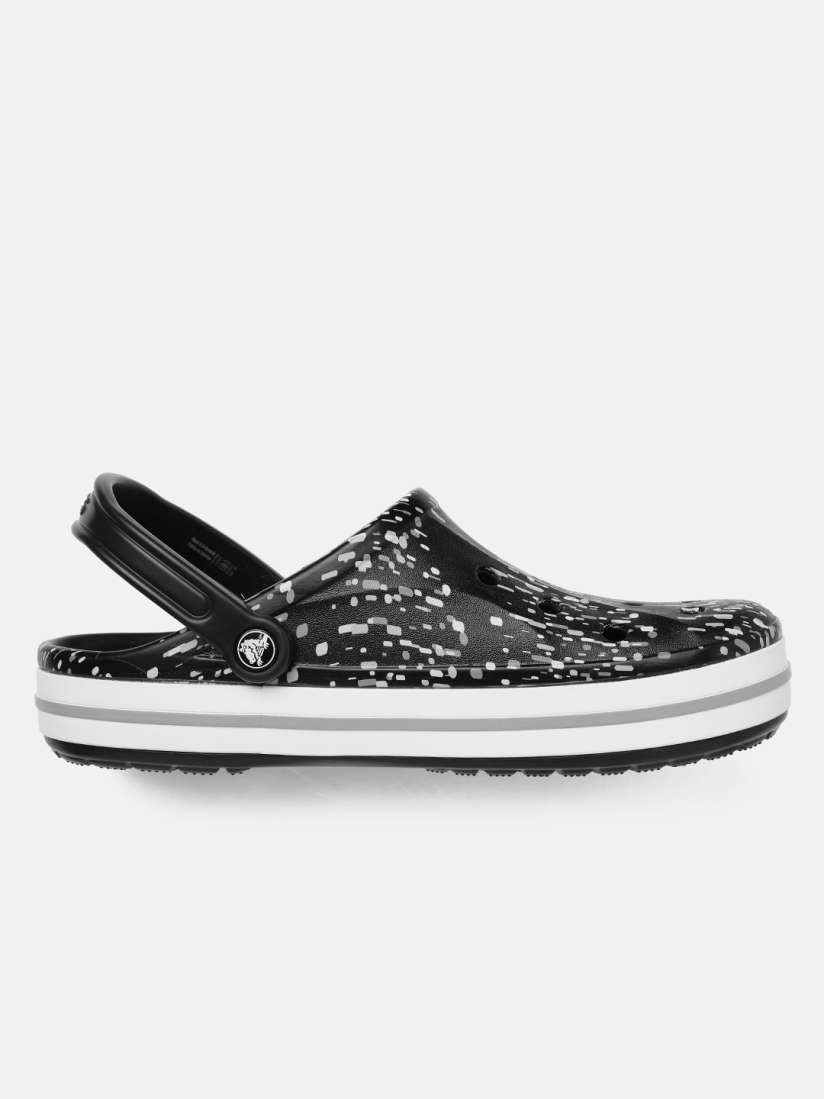 Buy Crocs Unisex Black Bayaband Seasonal Printed Clogs Flip Flops for Unisex 12769138 Myntra
