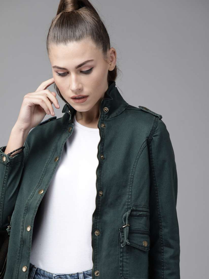 Green tailored jacket store