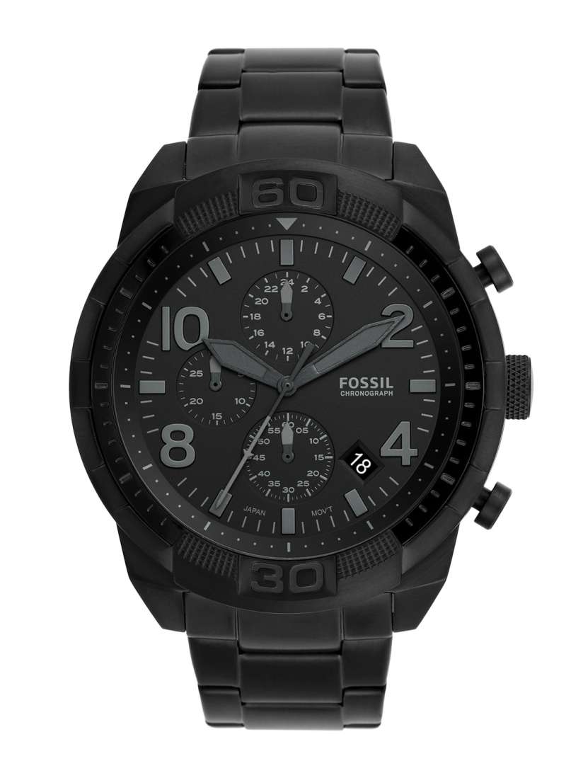 Buy Fossil Men Black Analogue Bronson Watch FS5712 Watches for Men 12774312 Myntra