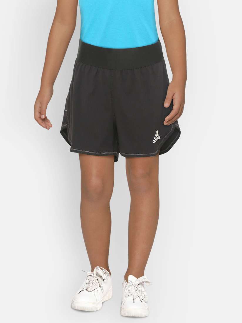 Buy ADIDAS Girls Black Solid Heat.RDY Training Shorts Shorts for Girls 12775260 Myntra