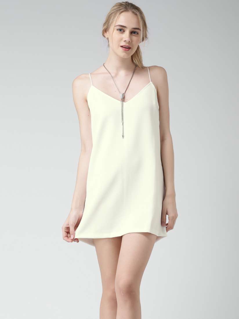 White shift dress forever 21 hot sale