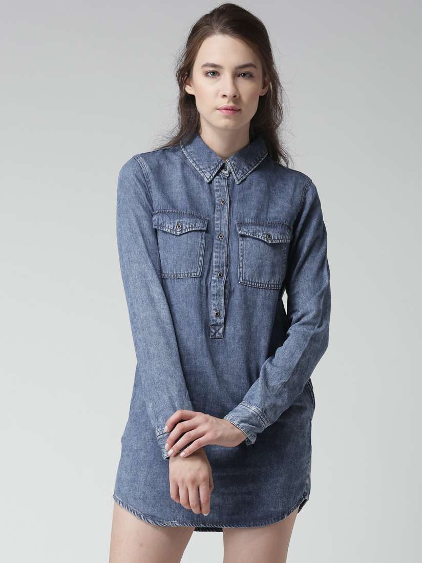 Denim shirt dress forever 21 best sale