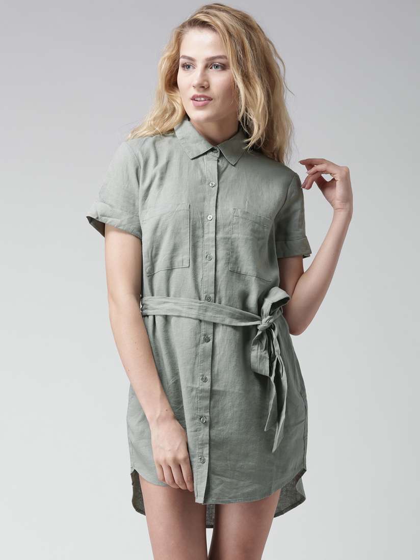 Belted shirt dress forever 21 2025