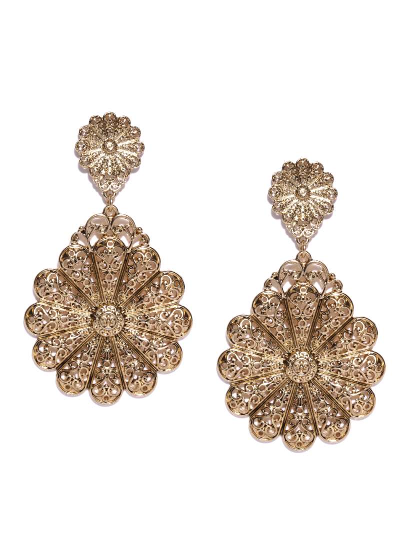 Forever 21 gold drop earrings clearance