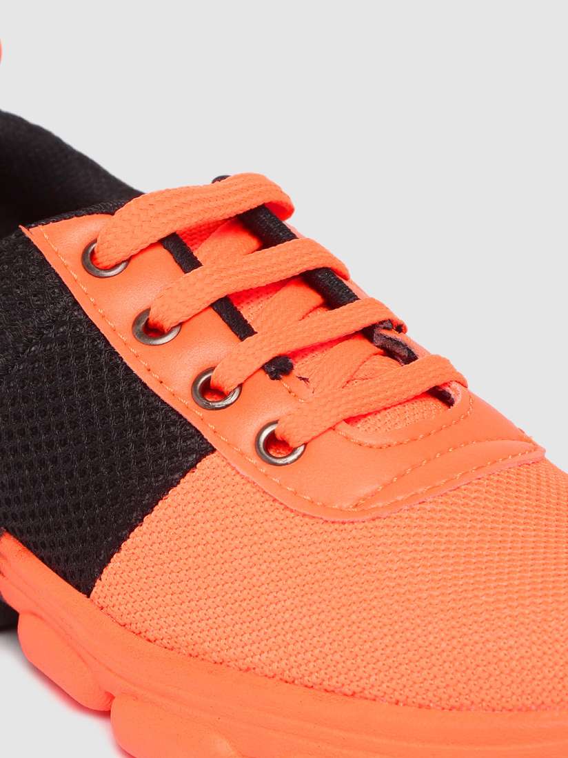 Boys orange sneakers sale
