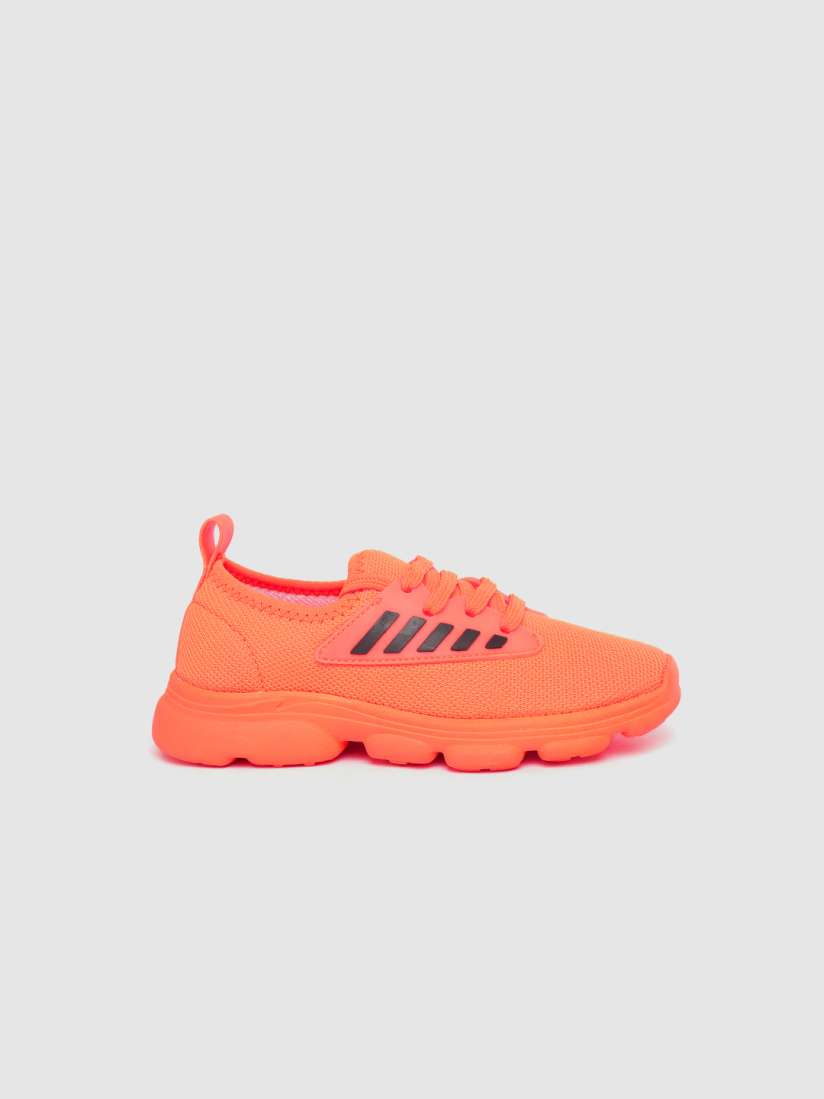 Fluorescent orange sneakers on sale