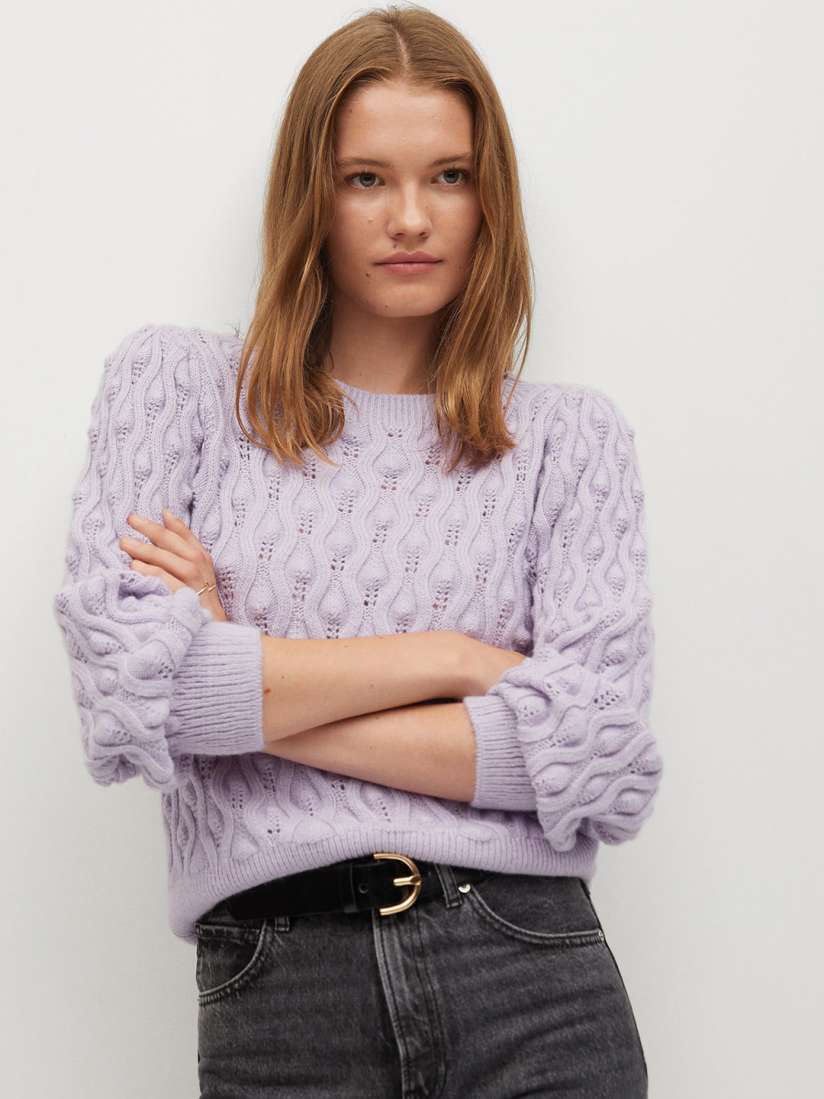 Lavender pullover sweater shop