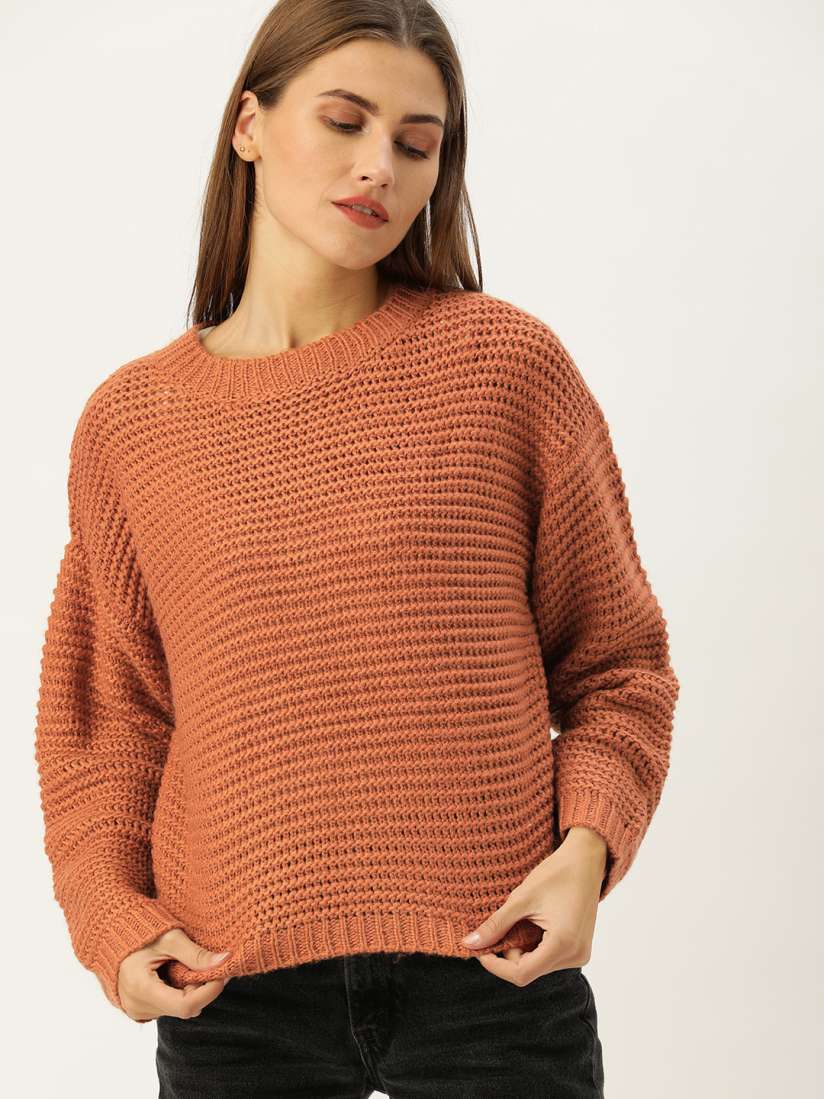 Forever 21 orange sweater deals