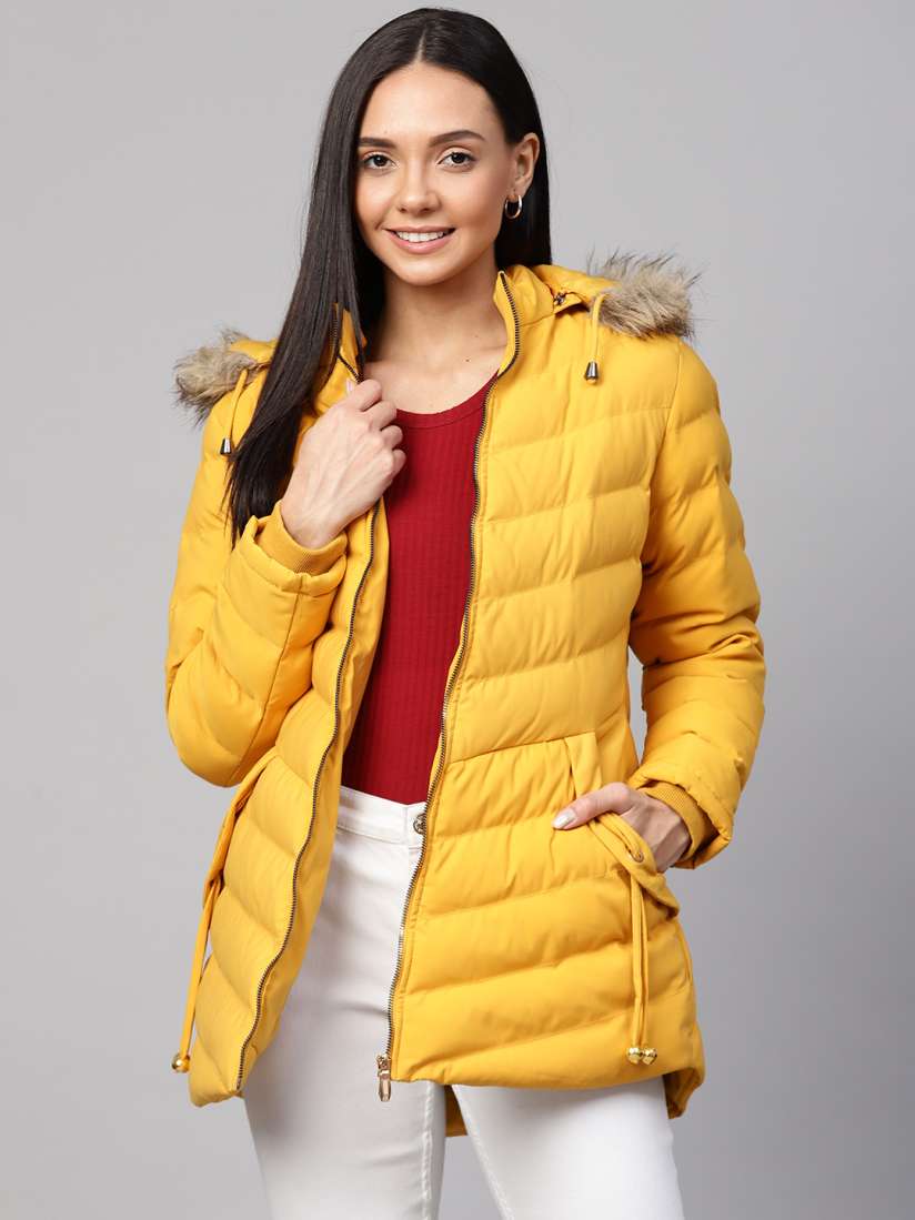 Mustard parka womens discount