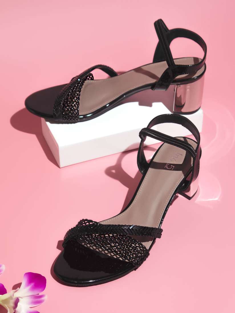 Inc 5 black block heels hot sale