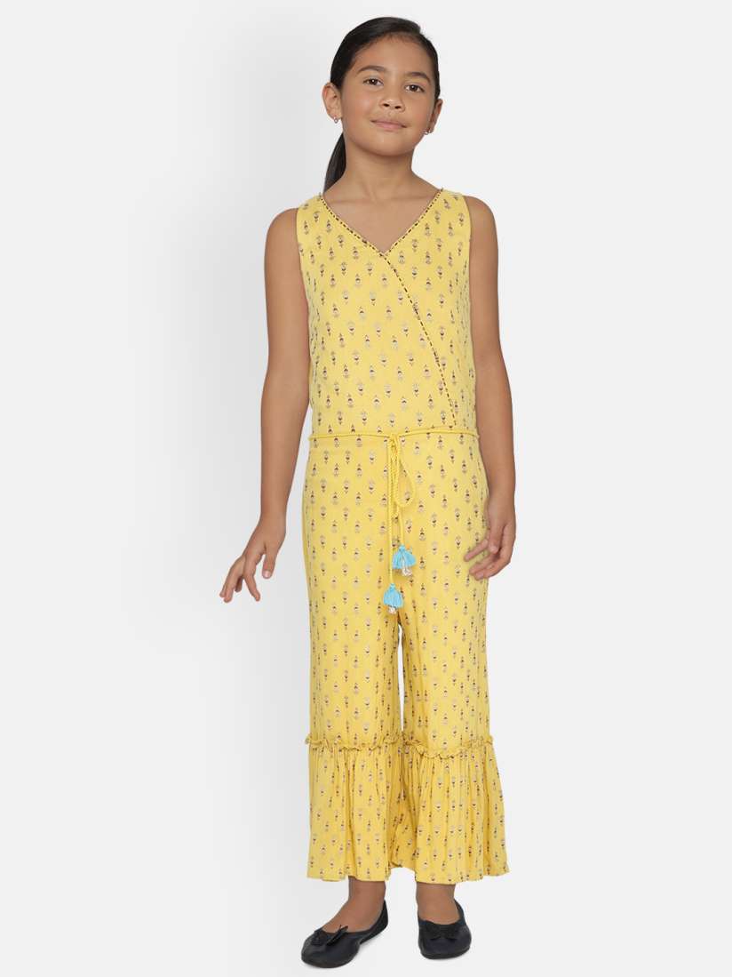 Global desi yellow jumpsuit 2025
