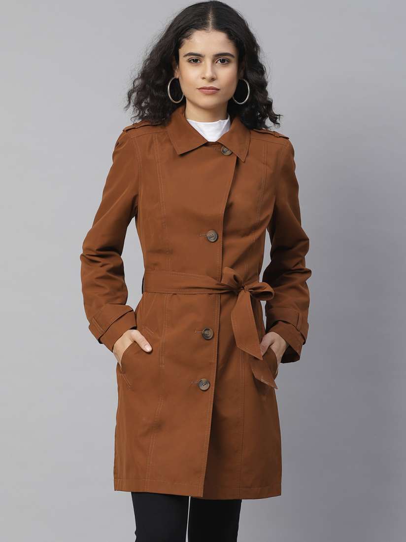 Rust coat womens 2025