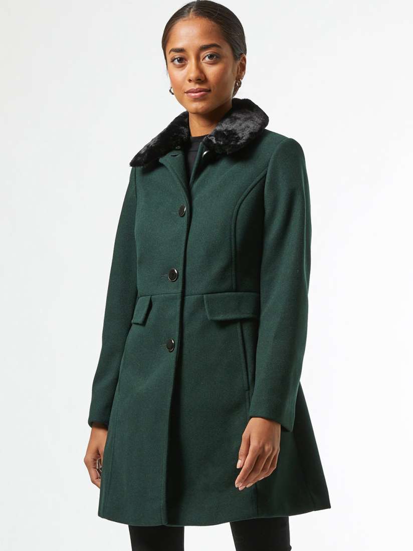 Green coat dorothy perkins discount
