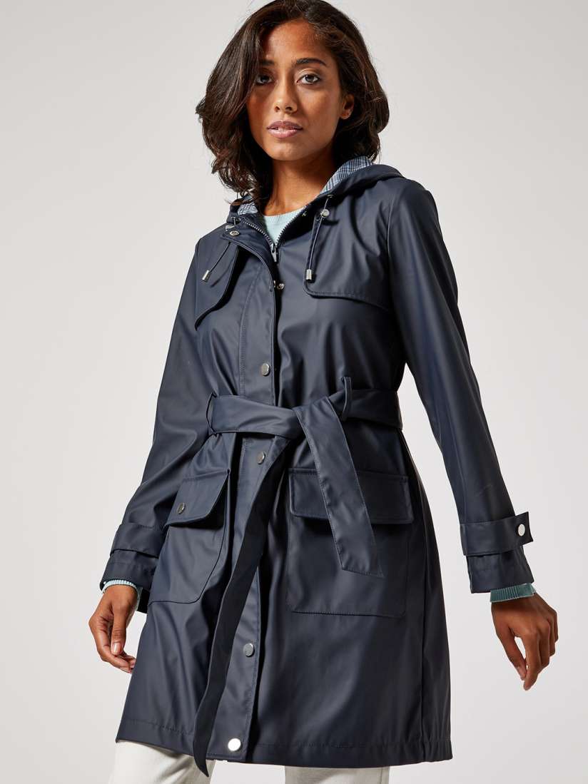 Buy DOROTHY PERKINS Women Navy Blue Solid Coated Petite Tailored Jacket Jackets for Women 12835724 Myntra