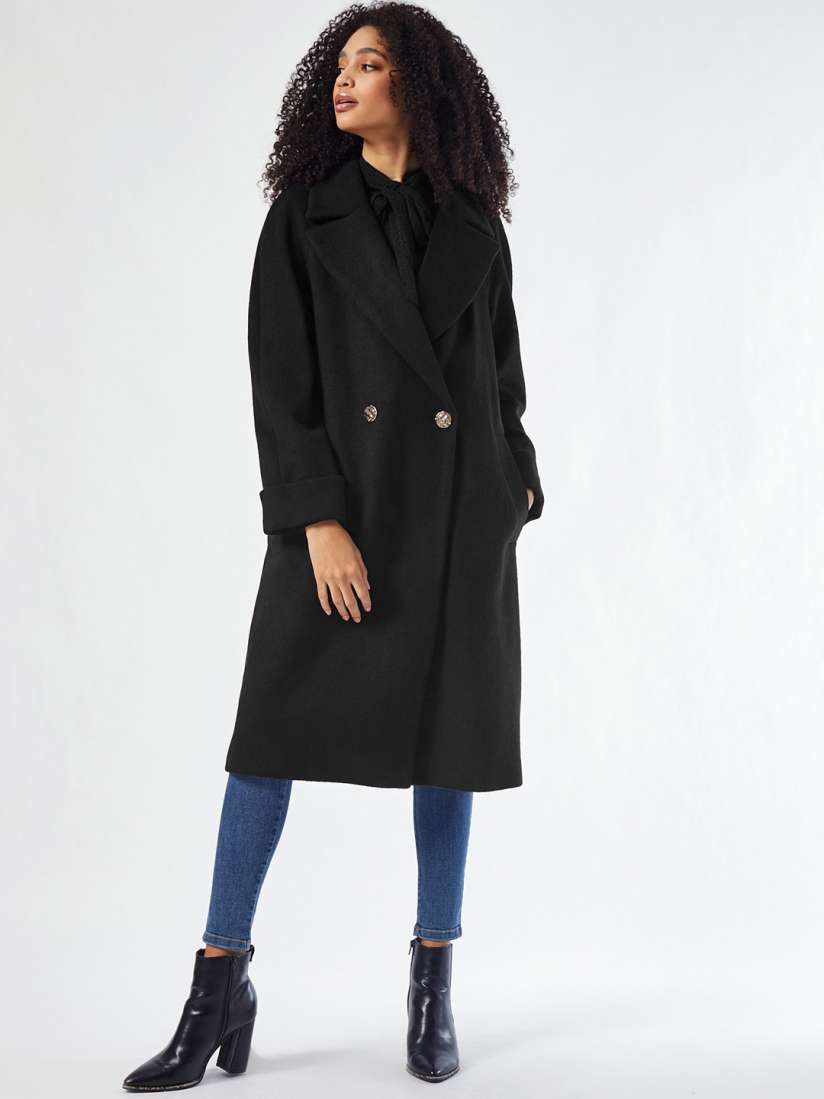Black coat dorothy perkins new arrivals