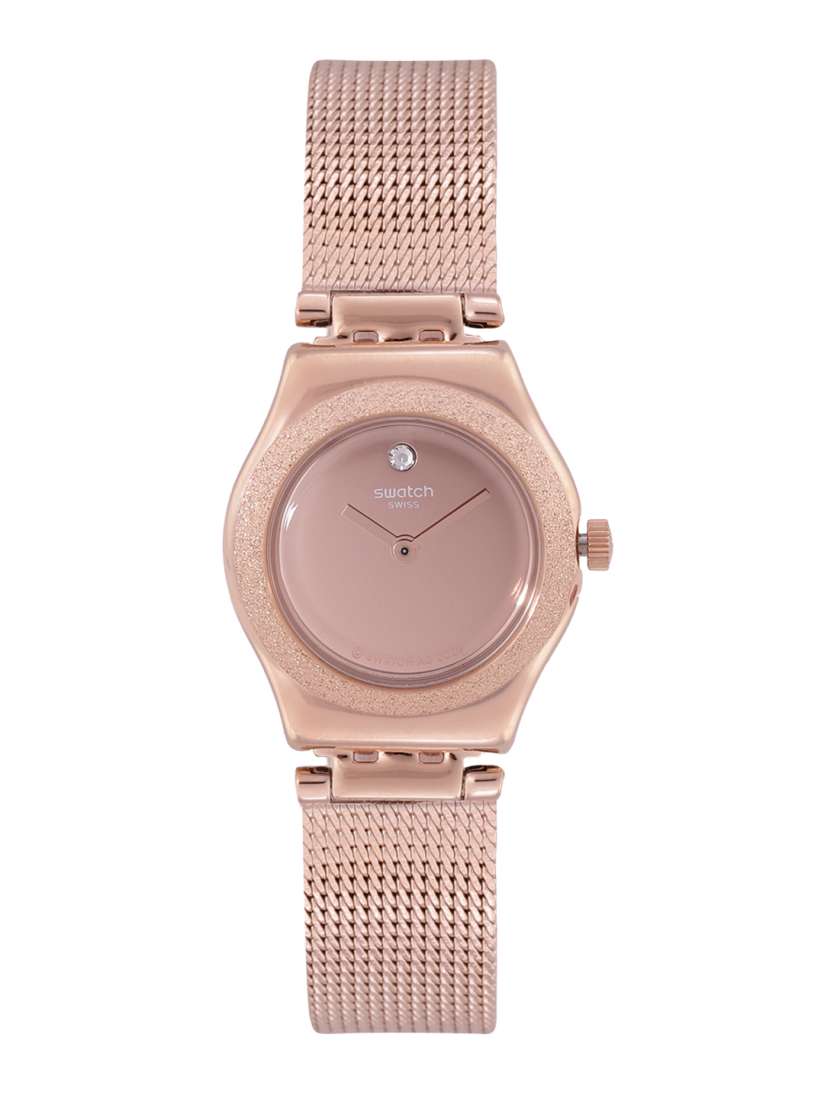 Swatch swiss rose gold top