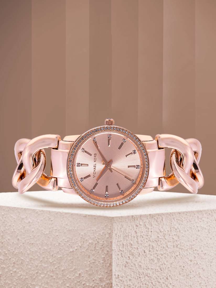 Buy Michael Kors Women Rose Gold Analogue Watch MK3236 Watches for Women 12864102 Myntra