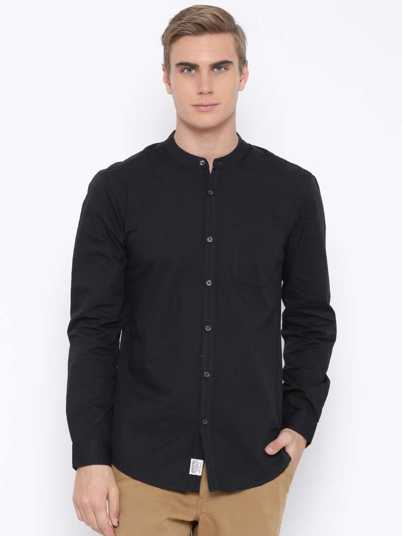 Buy Threadbare Black Partywear Shirt Shirts for Men 1286897 Myntra