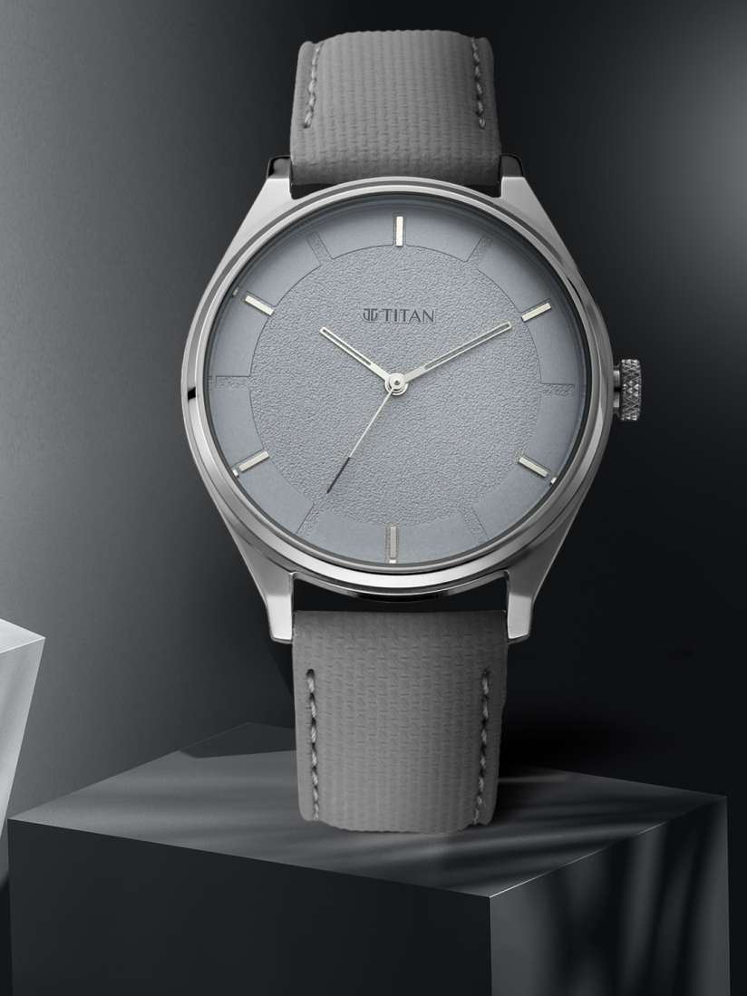 Buy Titan Men Grey Analogue Watch Watches for Men 12870700 Myntra