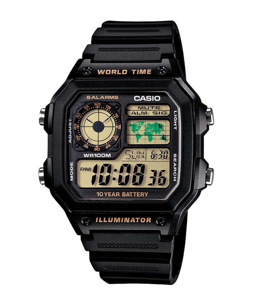 Buy Casio Youth Digital Men Black Digital watch D098 AE 1200WH 1BVDF Watches for Men 128721 Myntra