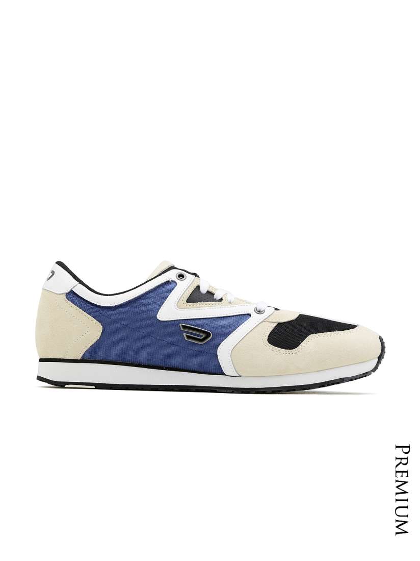 Buy DIESEL Men Beige Navy Casual Shoes Casual Shoes for Men 1289055 Myntra