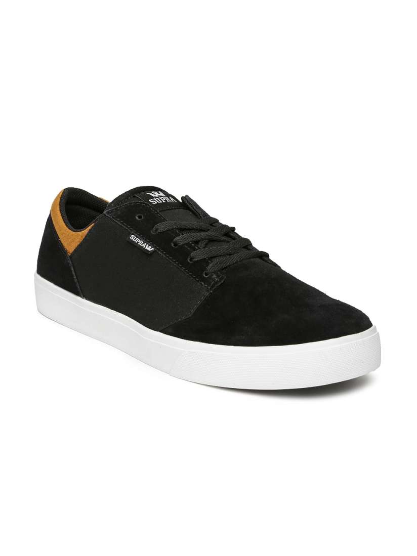 Supra Men Black Yorek Low Sneakers