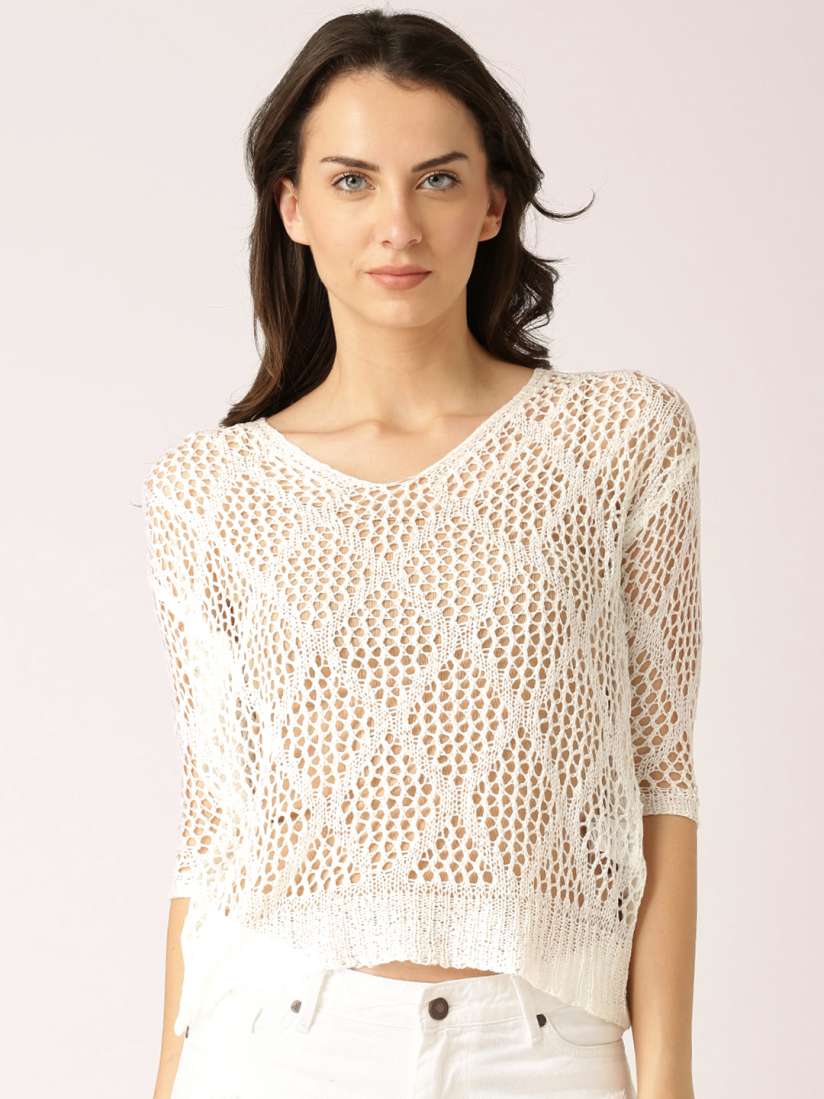Woolen tops on myntra top