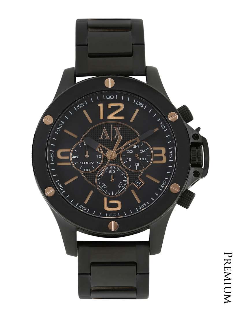 Buy Armani Exchange Men Black Dial Chronograph Watch AX1513 Watches for Men Myntra